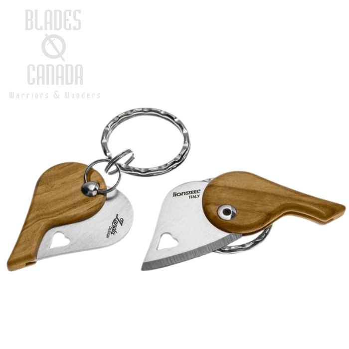 Lion Steel Lionbeat Heart, Olive Wood, LB UL